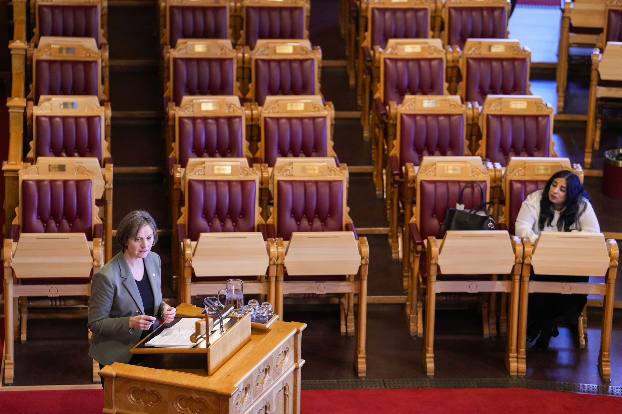 Kjersti Toppe og Lubna Jaffery