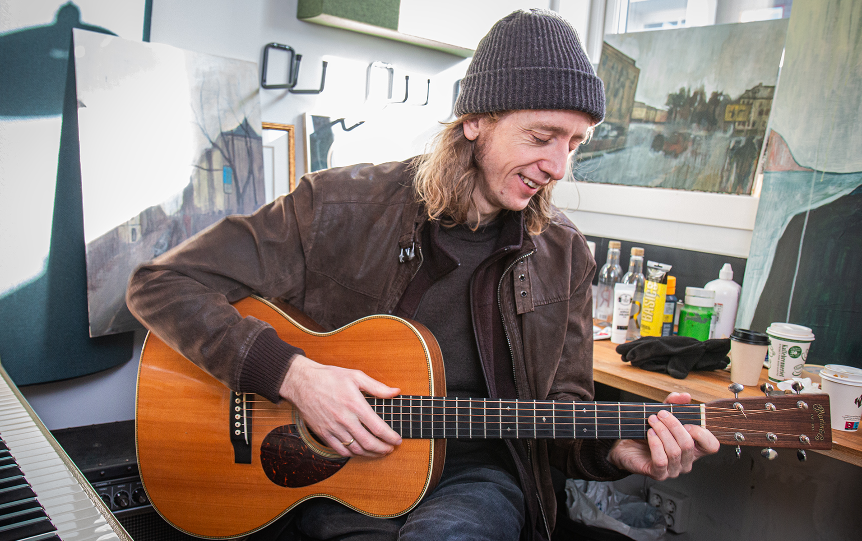 Jonas Alaska øverom gitar